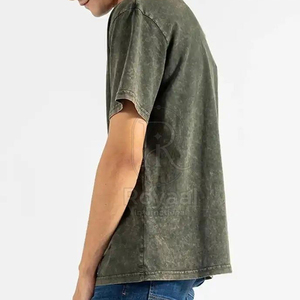 เสื้อยืดผ้าฝ้าย 100% ทรงหลวม สไตล์ใหม่จากปากีสถาน เนื้อผ้านุ่ม น้ำหนักเบา ระบายอากาศได้ดี แห้งเร็ว ป้องกันรอยยับด้านหน้า - Product Image 3