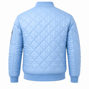 <b>Men</b>’s Quilted <b>Jacket</b> <b>Lightweight</b> Puffer Winter Coat Water Resistant Windproof Warm Outdoor Casual Zip Up <b>Jacket</b> Wholesale - Product Image 2