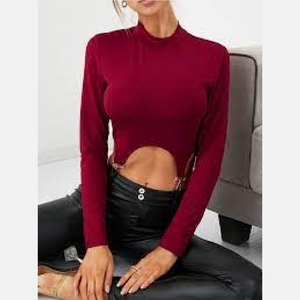 Nouveauté : T-shirt court pour femme, tendance, vêtements de sport, tissu respirant, confortable, vêtements de fitness décontractés - Product Image 4