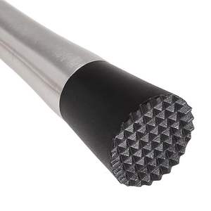 Muddler de barra con base con púas, muddler de barra con base lisa, herramienta para triturar, herramienta para mezclar - Product Image 5