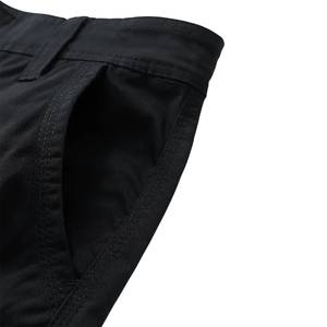Shorts cargo pour hommes de qualité supérieure, design tendance, 100% respirants, taille élastique, séchage rapide, fabriqués au Pakistan, OEM - Product Image 4