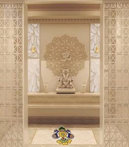 Royal Peacock Shape Acrílico Rangoli Set Regalo de mesa para su decoración del hogar - Product Image 2