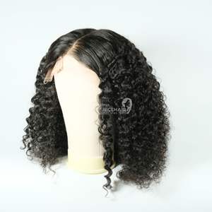 2024 naturel droite pleine dentelle frontale perruque 100% vietnamien Remy/vierge cheveux humains 13*4 dentelle transparente Style de vague naturelle - Product Image 3