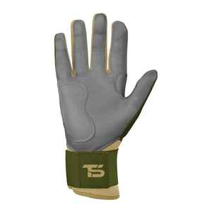 Gants de frappeur de baseball et de softball en peau de mouton avec logo personnalisé, professionnels, unisexes, légers, avec support de poignet pour l'entraînement - Product Image 5