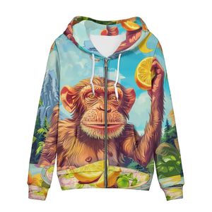 Sweat à capuche tendance pour femme, idéal au quotidien, chaud, coupe-vent, en coton mélangé respirant, qualité professionnelle, grandes tailles - Product Image 5