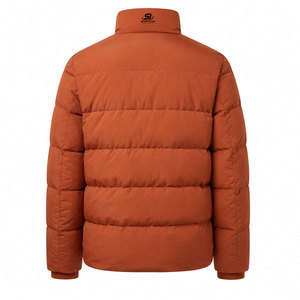 Low Price High Quality Custom Logo Printed Hooded <b>Men</b> Winter Plus Size Breathable Eco-Friendly Puffer Jacket for Sale - Product Image 3