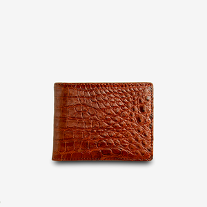 Cartera Corta Bifold de Cuero Genuino Etoxic de Primera Calidad para Hombre, Diseño de Cocodrilo, Tamaño 9x11.5cm, Venta al Por Mayor 2025 - Product Image 4