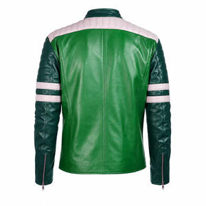 <b>SMART</b> SHINE ENTERPRISES <b>Men</b> Premium Genuine Leather <b>Jacket</b> Soft Comfortable Classic Casual Full Zip Durable Fashion Everyday - Product Image 5