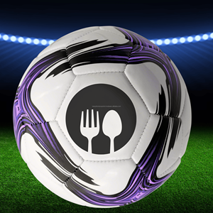 Balón de Fútbol Promocional de Tamaño Oficial, Tamaño 5, Cuero PU PVC, Logotipo Personalizado, Entrenamiento Profesional, Partido, Fabricante OEM al por Mayor - Product Image 5