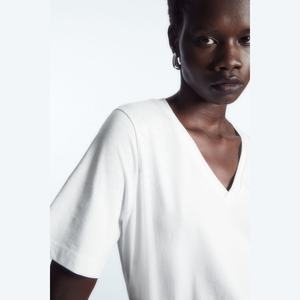 Novedades 2025, Top Deportivo con Cuello en V para Mujer, Ecológico, Comprimido, de Secado Rápido para Verano, Ropa de Yoga, Camisetas de Manga Corta - Product Image 3