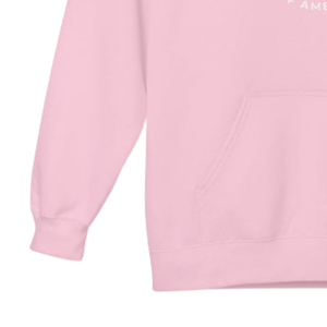 Sweat-shirt à capuche rose avec motif graphique, broderie circulaire, en polaire, à manches longues, unisexe, décontracté, vêtement de mode d'hiver - Product Image 4
