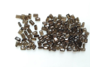 Cuarzo Ahumado Natural de 6x4MM, Forma Octogonal, Piedra Preciosa Suelta de la Mejor Calidad para Joyería - Product Image 2