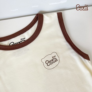 Conjunto de Ropa sin Mangas para Niños al por Mayor, Atuendo Transpirable de Verano, Conjunto de 2 Piezas Elegante para Niños, Fabricante y Proveedor OEM de Vietnam - Product Image 4