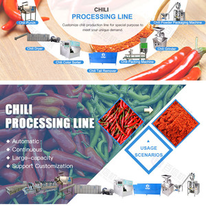 Ligne de machine de poudre de piment prix usine ligne de production de rectifieuse de piment rouge en poudre - Product Image 5