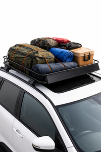 Porte-bagages de toit en acier robuste pour SUV, capacité 200 lbs, adaptable universellement aux SUV, camions et voitures |   Porte-bagages de toit de voiture GAPCGC003 - Product Image 2