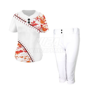 Uniforme de Softbol, Conjunto de Jersey y Pantalones Cómodos para Práctica y Uso en el Día del Partido - Product Image 3