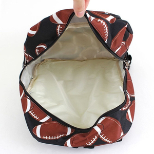 Black Orange <b>Drawstring</b> Basketball Bag Shoe Storage Lightweight Cinch Sack Sports Gym Training Waterproof 1680D 50-70L <b>Backpack</b> - Product Image 6