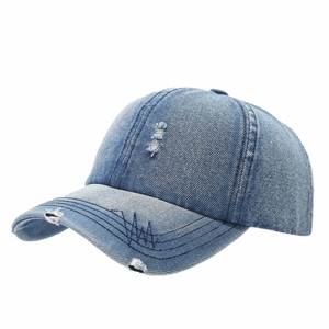 Gorra de Béisbol de Mezclilla Lavada Estilo Retro para Hombre y Mujer, Nueva Llegada 2025, Protección Solar para las Cuatro Estaciones, Gorra Deportiva Desgastada - Product Image 4