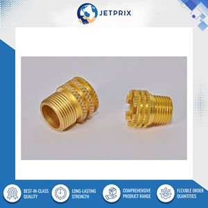 Direct Factory Supply CNC Machined Customizable Diamond Knurled Head Full Thread Male <b>Inserts</b> High Pullout Performance for - Product Image 2