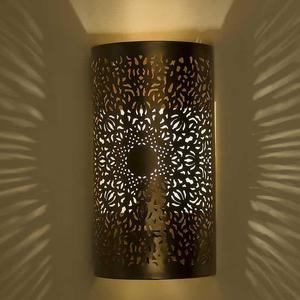 Lámpara de Pared de Metal Hecha a Mano, Estilo Bohemio, Decoración de Interiores para Sala de Estar - Product Image 1