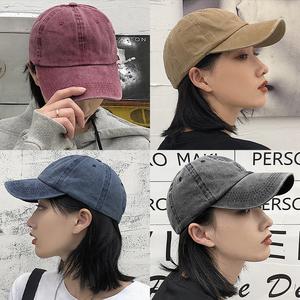 NAQQASH SPORTS Unisex 6-Panel Baseball <b>Cap</b>-Solid Black Denim/Canvas Metal Buckle Adjustable Fit Casual Sporty Adult Hat - Product Image 5