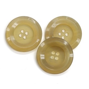 Botones de Cuerno de Búfalo Natural de la Mejor Calidad, Acabado en Color Natural para Accesorios de Ropa, Alta Calidad - Product Image 4