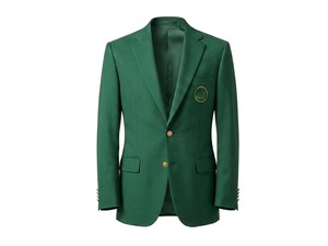 Men's Green Cotton Golf <b>Blazer</b> Classic Masters Style Sport Coat - Product Image 1