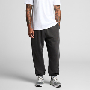 Men's pants men trousers Custom Puff Print Fleece Blank Baggy Sun Faded Pant Wholesale <b>Flare</b> Wide Leg Casual Pant Men Track Pant - Product Image 5