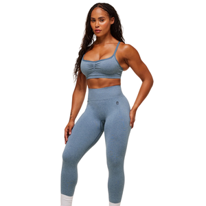 Seamless High Waist Yoga <b>Leggings</b> Women <b>Scrunch</b> <b>Butt</b> Lifting Gym Tights Breathable Performance Activewear Training <b>Leggings</b> - Product Image 4