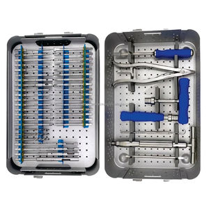 Medtrust Surgical Orthopedic Broken <b>Screw</b> Removal <b>Set</b> Stainless Steel <b>Screw</b> <b>Extractor</b> Instrument Kit for Bone Surgery - Product Image 1