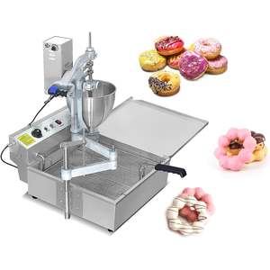 Machine à Frire les Donuts Automatique Commerciale, Machine à Donuts Automatique pour la Préparation de Donuts, Idéale pour les Snacks et la Restauration de Rue - Product Image 1