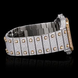 VVS Moissanite Diamond <b>Watch</b> Fully Iced Out Stainless Steel Alloy Case Morden Daily Use Sapphire Crystal Dial Best Selling <b>Watch</b> - Product Image 3