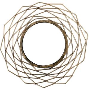 Espejo Decorativo Ovalado de Metal para Pared, Estilo Costero, para el Hogar - Product Image 2