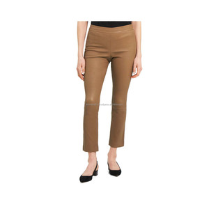 Nouvelles leggings longues d'hiver pour femmes, en lin brillant, taille haute, imperméables, coupe slim, coupe crayon - Product Image 3