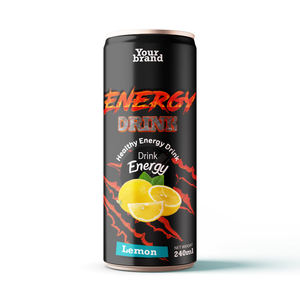 Bebida Energética de Ginseng Natural con Taurina, Vitaminas y Minerales para Mejorar el Rendimiento, Sabor a Fruta, Sin Azúcar, Marca Privada - Product Image 4