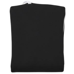 Pantalon de jogging tricoté noir à rayures latérales unisexe, en maille douce, taille élastique, décontracté, streetwear, idéal pour l'hiver et la détente - Product Image 5