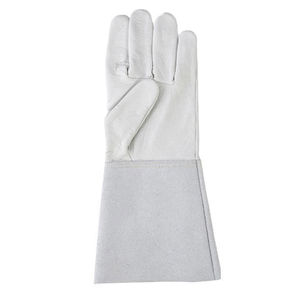 Gants de soudage TIG réutilisables en peau de chèvre anti-coupure, résistants à la chaleur, longs, pour le soudage TIG et les travaux de construction - Product Image 2