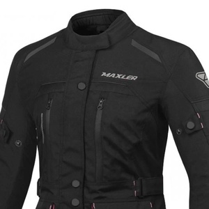 Veste de tourisme longue et résistante avec rembourrage anti-impact homologué CE, veste de tourisme longue en textile pour hommes, fabricant OEM, exportateur en gros - Product Image 2