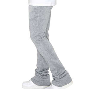 Pantalones Deportivos Casuales para Hombre, Corte Acampanado, Tela de Lona, Cierre con Cordón, Cintura Alta, Transpirables, Secado Rápido, Color Personalizado, Talla Personalizada, OEM - Product Image 3