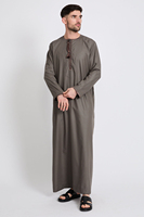Collection Eid : Thobe pour hommes, vêtements islamiques de qualité supérieure, vêtements islamiques pour hommes africains musulmans