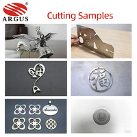Máquina de Corte Láser de Fibra ARGUS 800W Tipo Pórtico CNC con Control Cypcut y Enfriamiento por Aire PLT para Chapa Metálica y Arte en Metal DIY