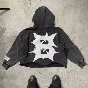 Ensemble de survêtements pour hommes prêts à porter, design personnalisé, ensemble sweat à capuche, survêtement patchwork, sweats imprimés, ensemble deux pièces pour hommes - Product Image 1