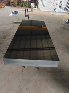 Cut-to-size Absolute Black Granite Slabs Indian Black <b>Galaxy</b> Modern Polished Waterproof Hotel Use - Product Image 5