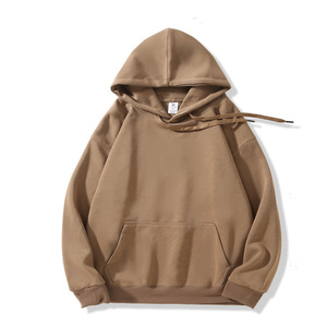 Prix d'usine Chine Bangladesh – Sweat-shirt à capuche oversize en mélange de coton 300G pour homme, coupe ample à épaules tombantes, couleur unie - Product Image 4