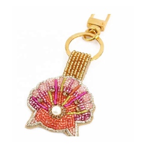 Hand Beaded Keychain Bag Charm Hold to <b>Keys</b> or Bag Charm <b>Key</b> Chains for Bag <b>Purse</b> Backpacks for Girls Gifted Accessory - Product Image 1