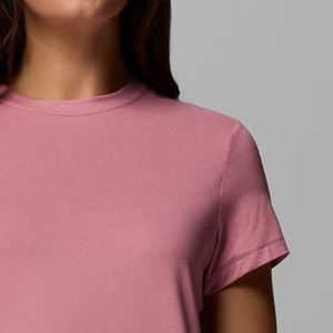 Diseño de Color Sólido a Precio Económico para Compradores al por Mayor / Fabricación de Prendas Superiores de Algodón para Mujer, Estilo Casual y Chic - Product Image 4