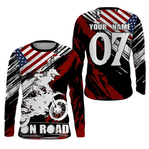 Maillots de Ciclismo de Descenso de Montaña de Secado Rápido, Manga Larga, para Bicicleta de Montaña, Descenso, BMX, Motocross, DH, Todoterreno, Venta al Por Mayor, OEM - Product Image 3