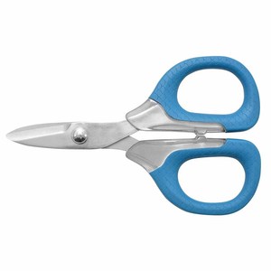 Stainless Steel <b>Fishing</b> Line Scissors with Blue Handle for <b>Fishing</b> <b>Tackle</b> - Product Image 2