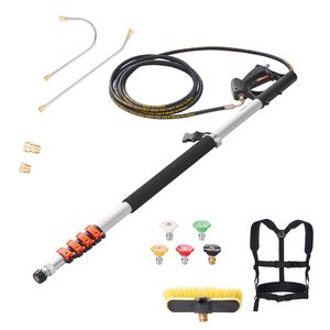 Lancia Telescopica da 18 Piedi 4000 PSI per Idropulitrici, Pulitore per Grondaie, Prolunga per Idropulitrice di Bru - Product Image 1