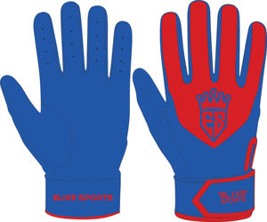 Guantes de Bateo de Softbol Unisex 2025, Estilo Nuevo, Profesionales, Digitales, de Cuero, Cómodos, con Cierre de Gancho y Bucle, Ligeros y Transpirables - Product Image 1